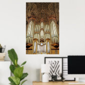 オルガンパイプ(1) ポスター (ホームオフィス)