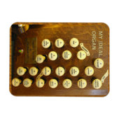 オルガンフレキシブル磁石 マグネット (横)