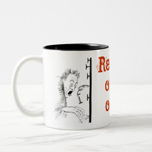 オルガンマグの復讐 ツートーンマグカップ (左)