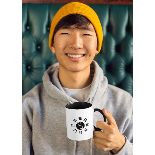 オルガン中国のクロック経絡の鍼治療要素 ツートーンマグカップ