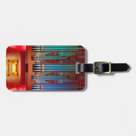 オルガン奏者のための荷物のラベル-クライストチャーチ ラゲッジタグ