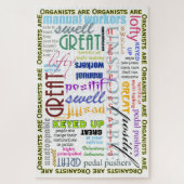 オルガン奏者のための1000部分のおもしろいのパズルに ジグソーパズル (縦)