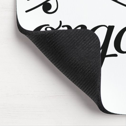 オルガン奏者のミュージカルのスタッフ マウスパッド (コーナー)