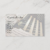 オルガン奏者の名刺 名刺 (裏面)