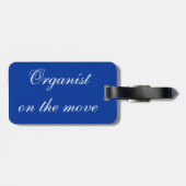 オルガン奏者の完全な器官 ラゲッジタグ (裏面横)