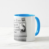 オルガン奏者の見出し(イギリスのスペリング) -マグ マグカップ (正面右)