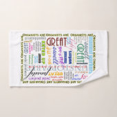 オルガン奏者はすべてです バスタオルセット (ハンドタオル)