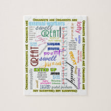 オルガン奏者はすべてパズルです