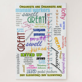 オルガン奏者はすべてパズルです ジグソーパズル