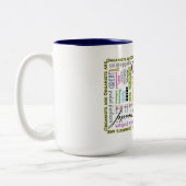 オルガン奏者はすべてマグです ツートーンマグカップ (左)