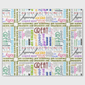 オルガン奏者はすべて包装紙です ラッピングペーパー (フラット)