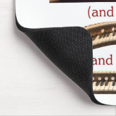 オルガン奏者は素晴らしいマウスパッドです マウスパッド (コーナー)