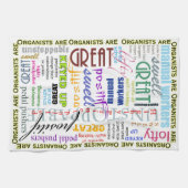 オルガン奏者は…ふきんです キッチンタオル (横)