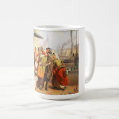 オルガン研削盤 コーヒーマグカップ (正面右)