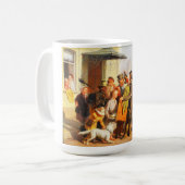 オルガン研削盤 コーヒーマグカップ (正面左)