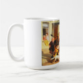 オルガン研削盤 コーヒーマグカップ (左)