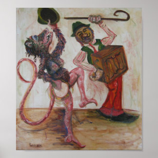 オルガン研削盤 ポスター