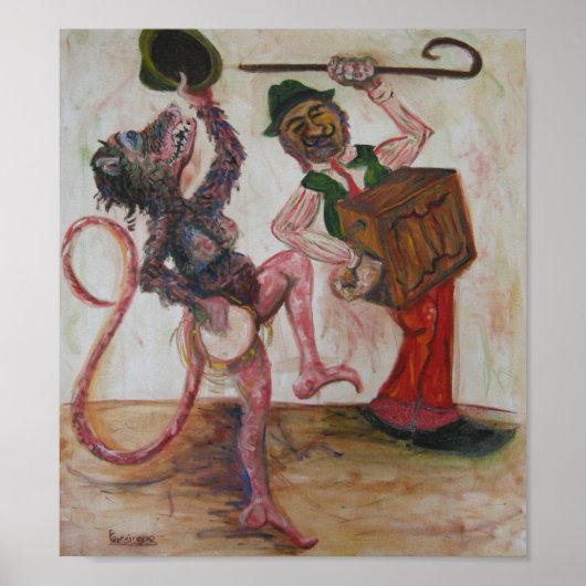 オルガン研削盤 ポスター (正面)