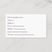 オルガン管の名刺-モンペリエ 名刺 (裏面)