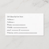 オルガン管の名刺-飾られた管 名刺 (裏面)