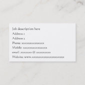 オルガン管の名刺-飾られた管 名刺 (裏面)