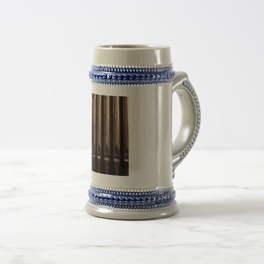 オルガン管 ビールジョッキ (正面右)