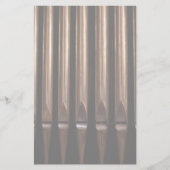 オルガン管 便箋 (正面)