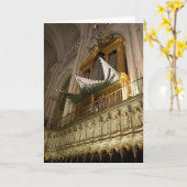 オルガン カード (黄色い花)