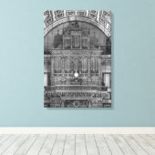 オルガン キャンバスプリント (インサイチュ (ウッドフロア))