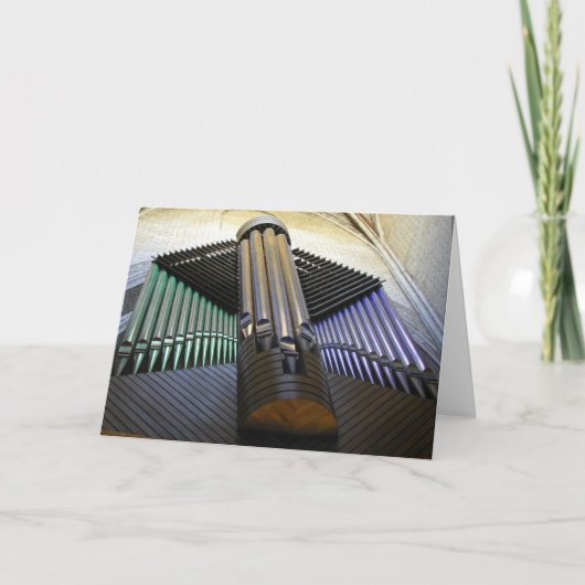 オルガン,コーズ,フランス カード (正面)