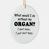 オルガン セラミックオーナメント (右)