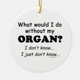 オルガン セラミックオーナメント