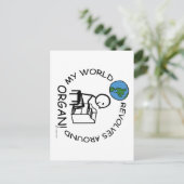 オルガン – ワールド回転のまわりに ポストカード (スタンド正面)