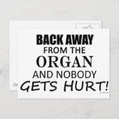 オルガ遠くにンから戻る ポストカード (正面/裏面)