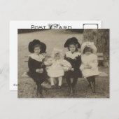 オルガ、タティアナ、マリー、アナスタシア・ロマーノフ1903年 ポストカード (正面/裏面)