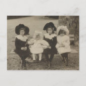 オルガ、タティアナ、マリー、アナスタシア・ロマーノフ1903年 ポストカード (正面)