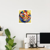 オルガ・ロザノワ Zedign アートポスター #2 ポスター (ホームオフィス)