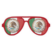 オルギュロ・メキシカーノ（メキシコ国旗からワシ） アビエーターサングラス (正面)