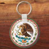 オルギュロ・メキシカーノ(メキシコ国旗からワシ) キーホルダー (正面)