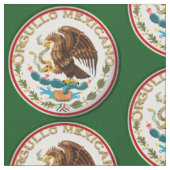 オルギュロ・メキシカーノ(メキシコ国旗からワシ) ファブリック (クローズアップ)