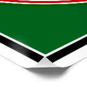 オルギュロ・メキシカーノ（メキシコ国旗からワシ） ポスター (コーナー)