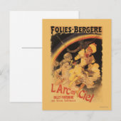 オルクエンシエルバレエアットフォリーズ – ベルゲーレ ポストカード (正面/裏面)