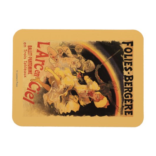 オルクエンシエルバレエアットフォリーズ – ベルゲーレ マグネット (横)