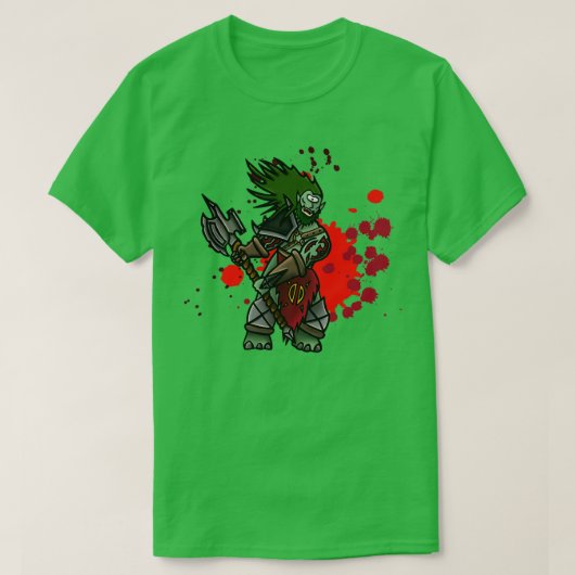 オルク・アックス戦士 Tシャツ (デザイン正面)