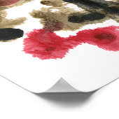 オルシャッインクブロ試験おもしろいアートプリント ポスター (角)