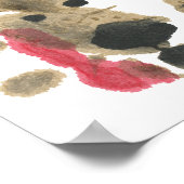 オルシャッインクブロ試験おもしろいアートプリント ポスター (角)