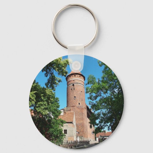 オルシュチン中世ゴシック城II - keychain キーホルダー (正面)