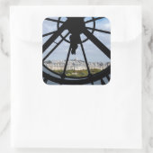 オルセー美術館の巨大なガラス時計 - パリ スクエアシール (バッグ)