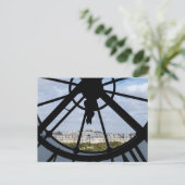 オルセー美術館の巨大なガラス時計 - パリ ポストカード (スタンド正面)