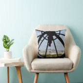 オルセー美術館の巨大ガラス時計 – パリ クッション (椅子)